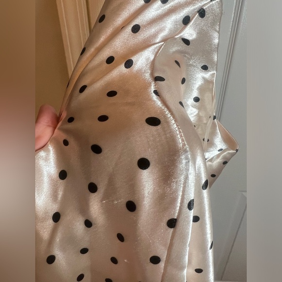 Bardot Citron Midi Dress in Ivory Spot - Picture 9 of 9